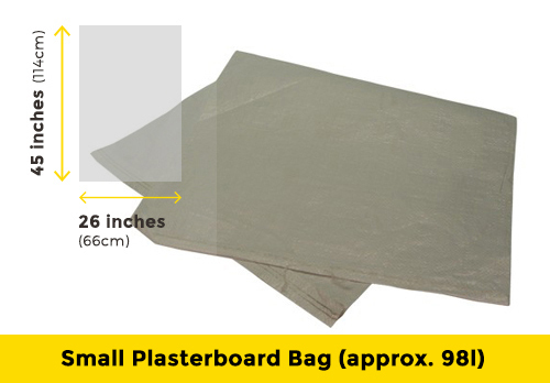 Small plasterboard bag